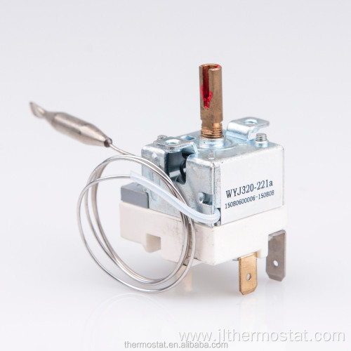 Oven used capillary thermostat